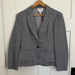 Talbots Striped Blazer